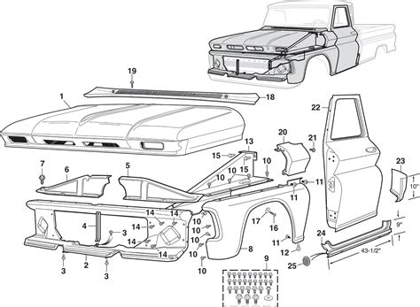 gmc body parts sheet metal|gmc replacement body parts.